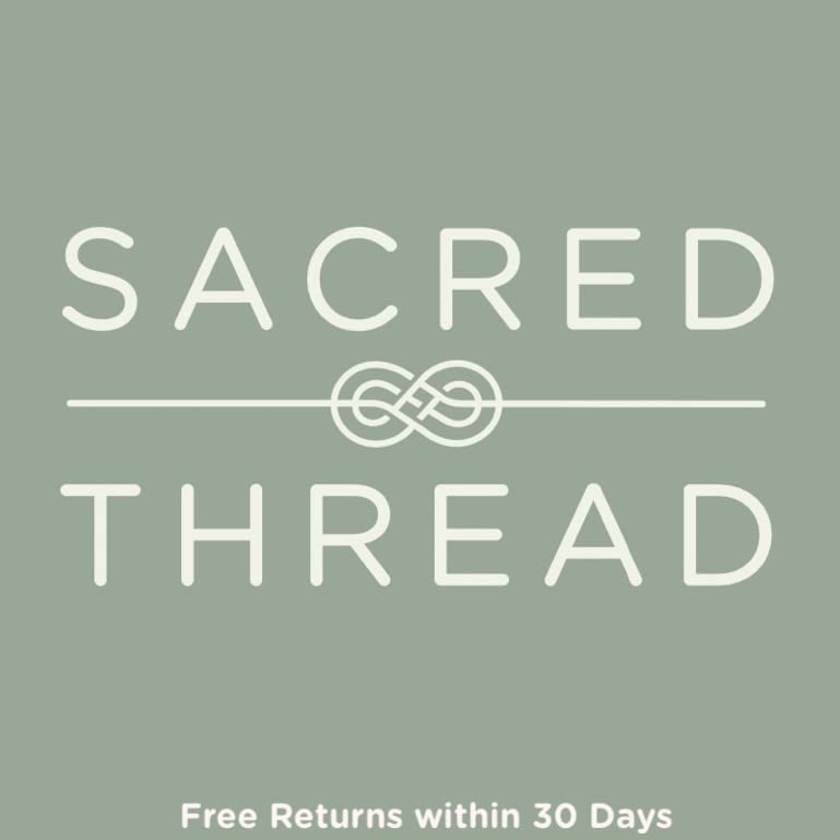 Sacred Thread Bamboo Duvet Cover - 1 Piece Set - Luxuriously Soft and Elegant