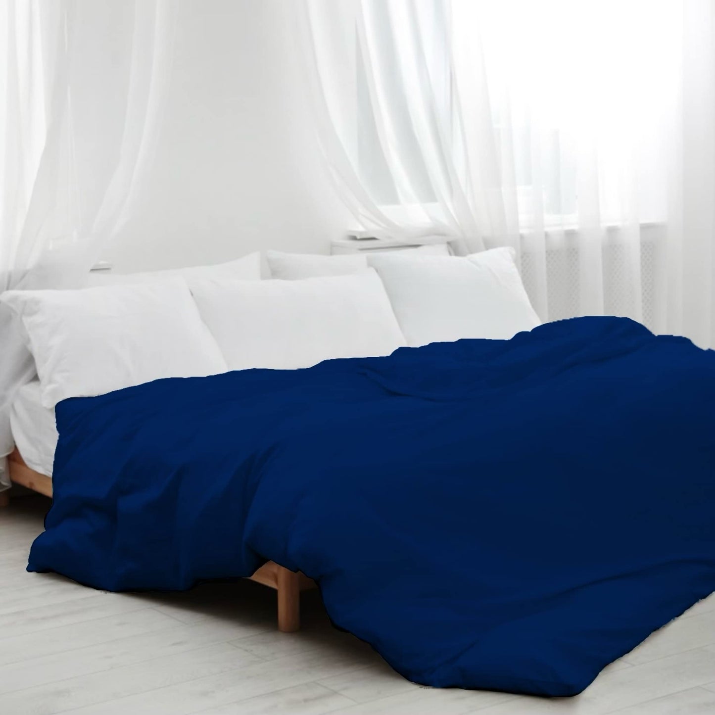 Sacred Thread Bamboo Duvet Cover - 1 Piece Set - Luxuriously Soft and Elegant