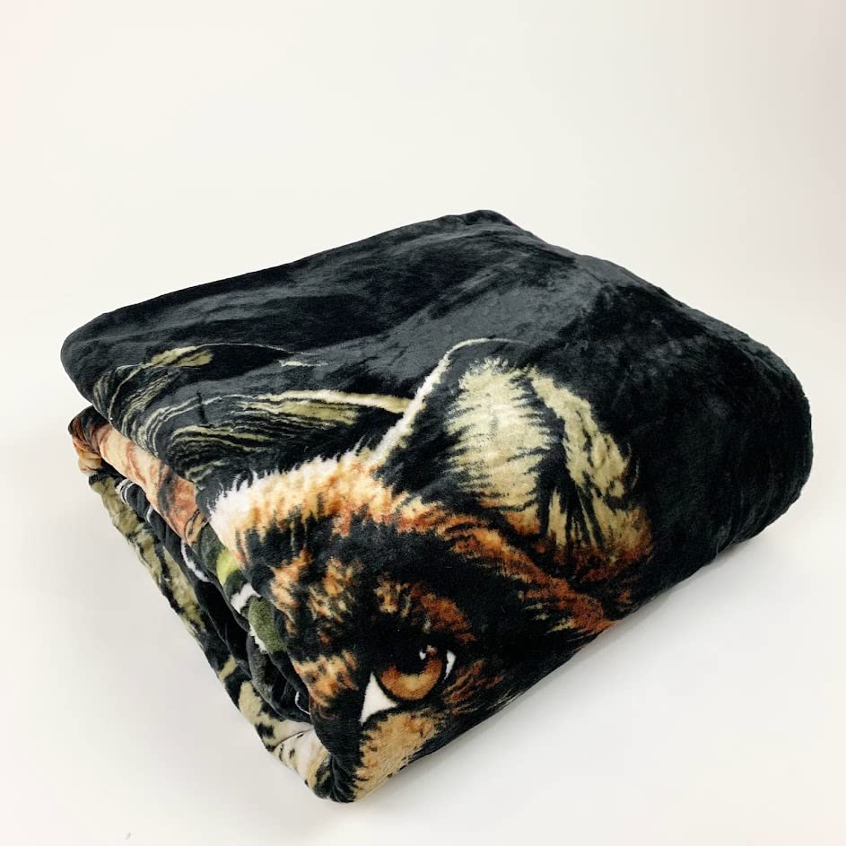 Sacred Thread Sherpa Fleece Blanket, Super Fuzzy, Soft and Cozy Queen Blanket, Plush Throw Blanket for Sofa, Couch and Bed, Reversible Winter Blanket, 25+ Designs Available