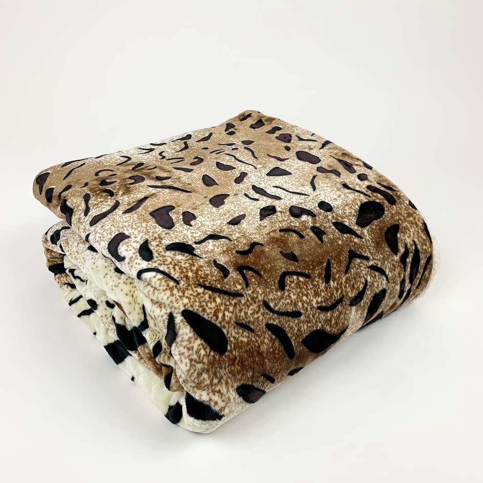 Sacred Thread Sherpa Fleece Blanket, Super Fuzzy, Soft and Cozy Queen Blanket, Plush Throw Blanket for Sofa, Couch and Bed, Reversible Winter Blanket, 25+ Designs Available