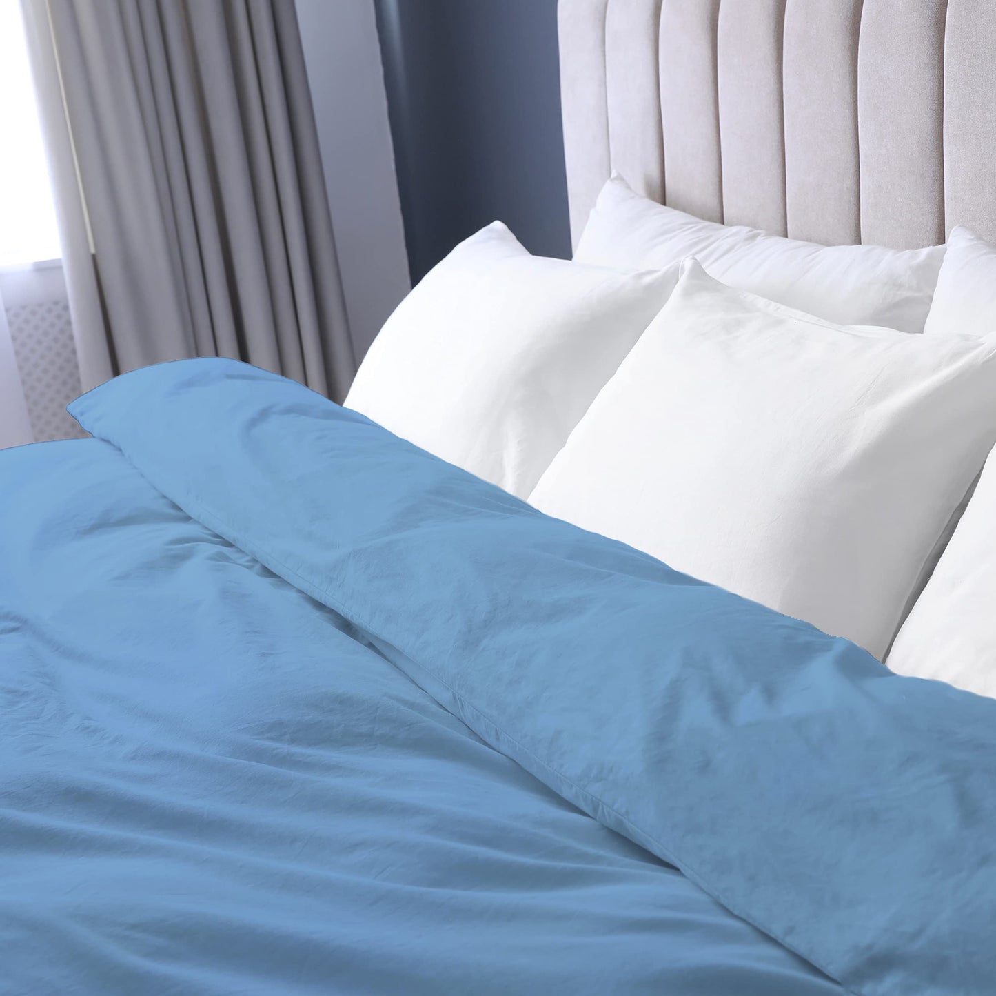 Sacred Thread Bamboo Duvet Cover - 1 Piece Set - Luxuriously Soft and Elegant