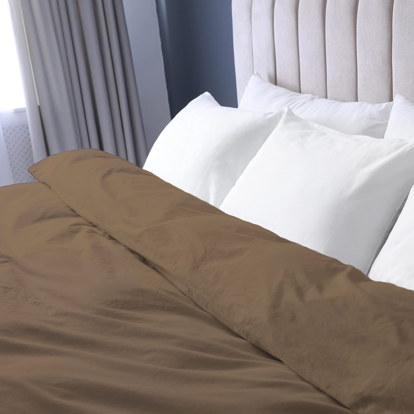 Sacred Thread Bamboo Duvet Cover - 1 Piece Set - Luxuriously Soft and Elegant