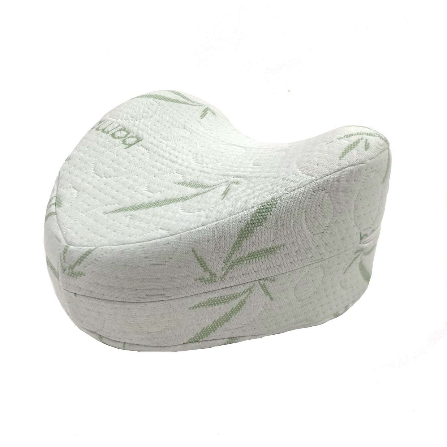 Sacred Thread Memory Foam Knee Pillow for Side Sleepers, Leg Pillow for Knee, Hip, and Back Pain, Soft Cooling Bamboo Cover, Pillow for Between Legs