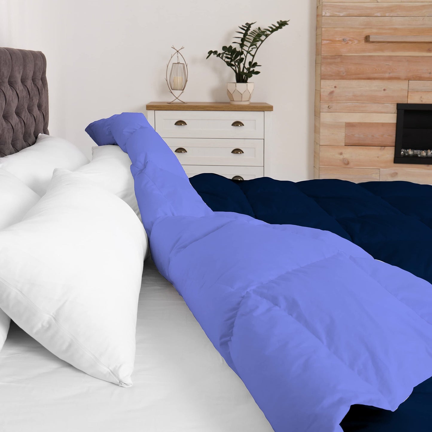 Sacred Thread Reversible Bamboo Cover, Cooling and Machine Washable