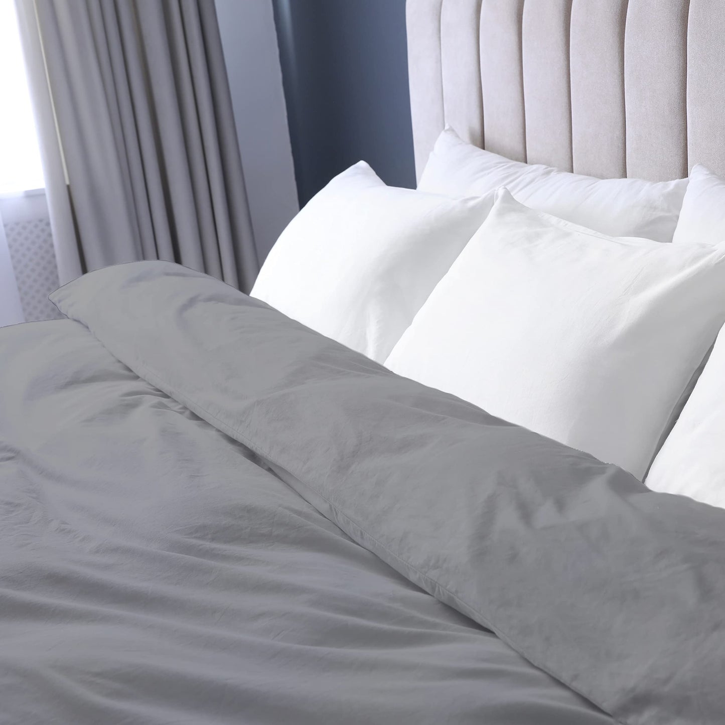 Sacred Thread Bamboo Duvet Cover - 1 Piece Set - Luxuriously Soft and Elegant