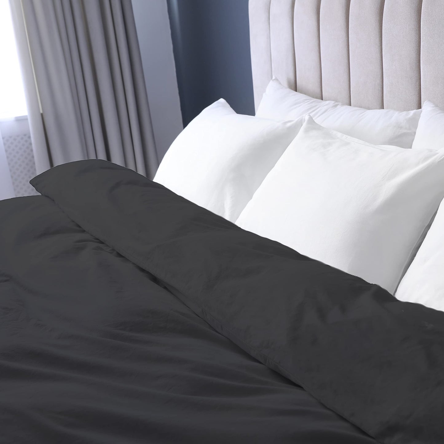Sacred Thread Bamboo Duvet Cover - 1 Piece Set - Luxuriously Soft and Elegant