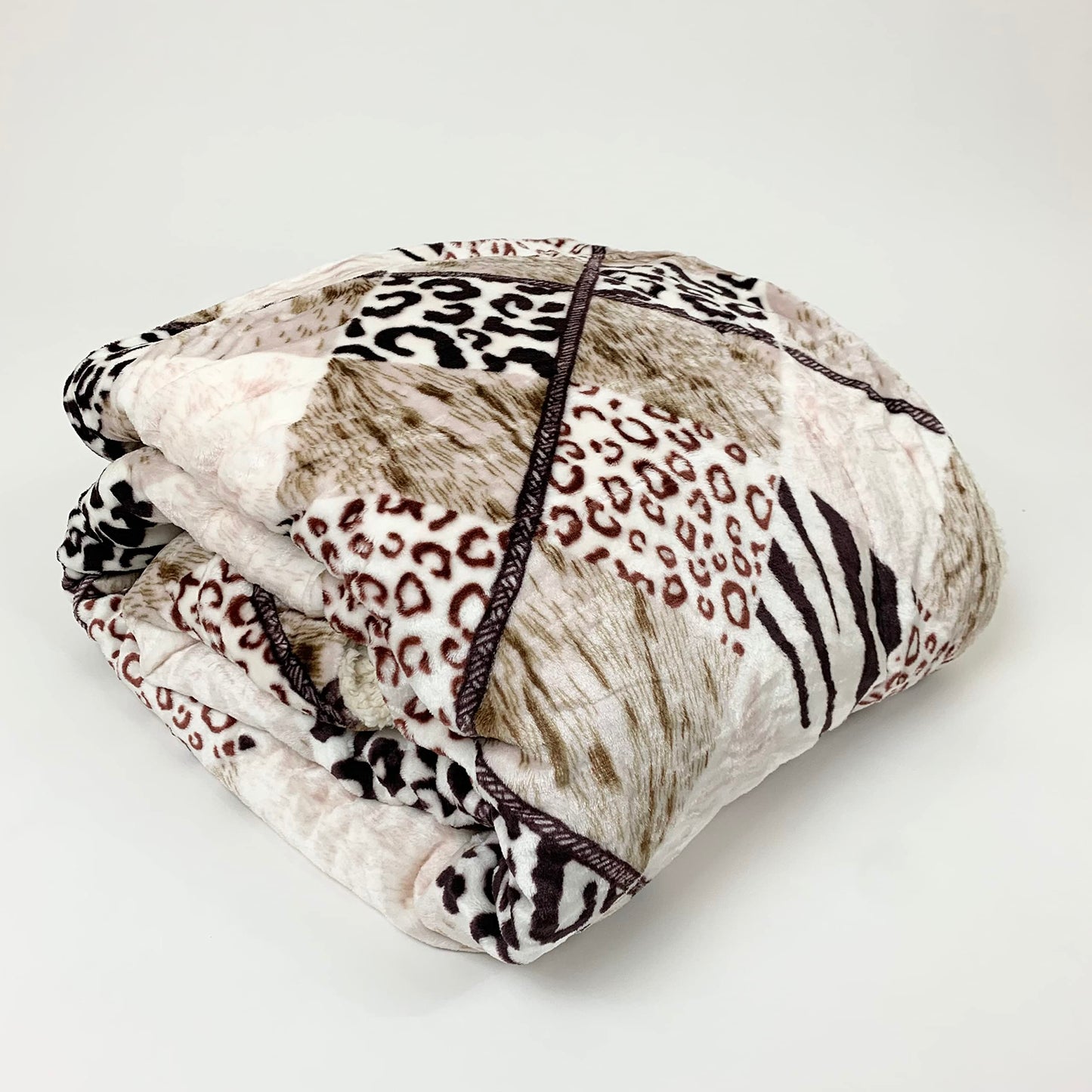 Sacred Thread Sherpa Fleece Blanket, Super Fuzzy, Soft and Cozy Queen Blanket, Plush Throw Blanket for Sofa, Couch and Bed, Reversible Winter Blanket, 25+ Designs Available
