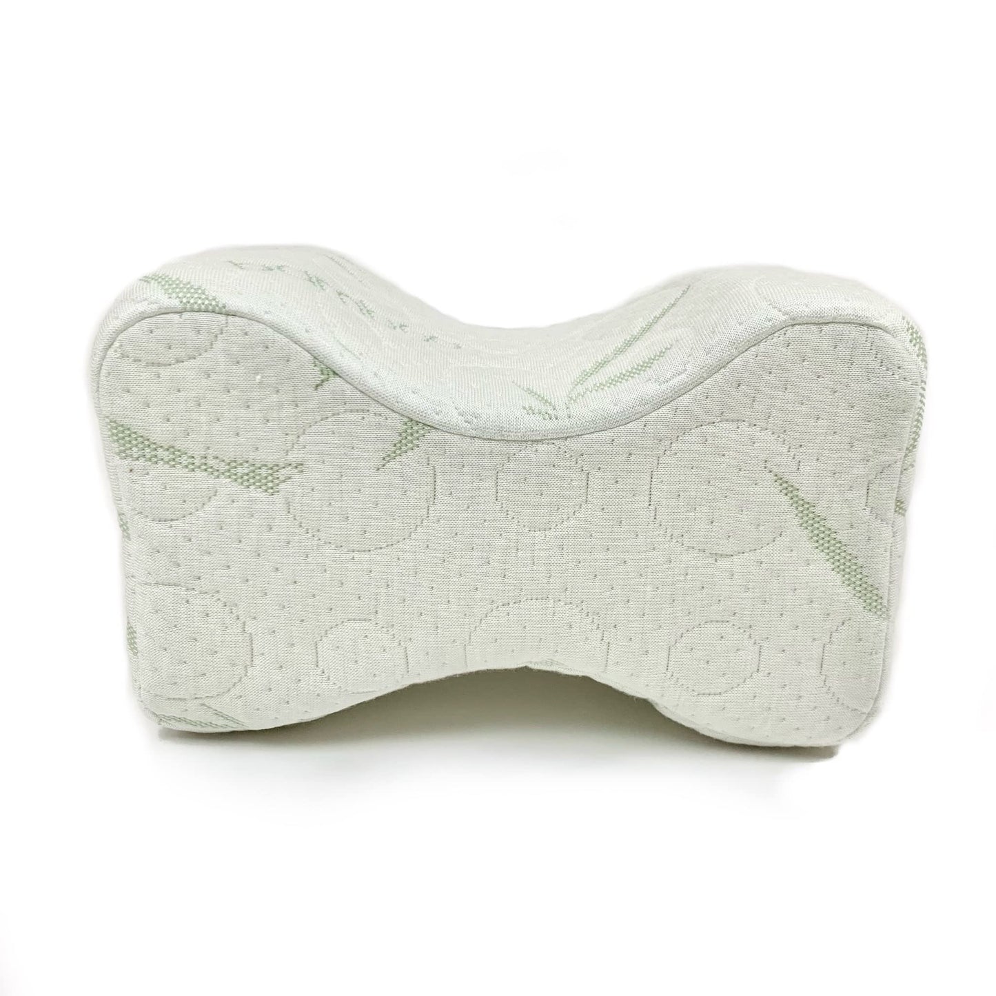 Sacred Thread Memory Foam Knee Pillow for Side Sleepers, Leg Pillow for Knee, Hip, and Back Pain, Soft Cooling Bamboo Cover, Pillow for Between Legs