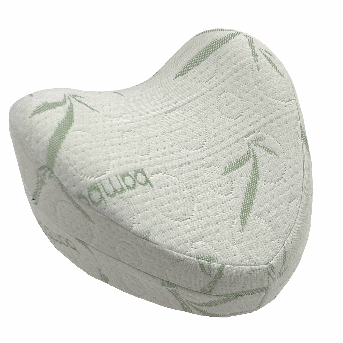Sacred Thread Memory Foam Knee Pillow for Side Sleepers, Leg Pillow for Knee, Hip, and Back Pain, Soft Cooling Bamboo Cover, Pillow for Between Legs