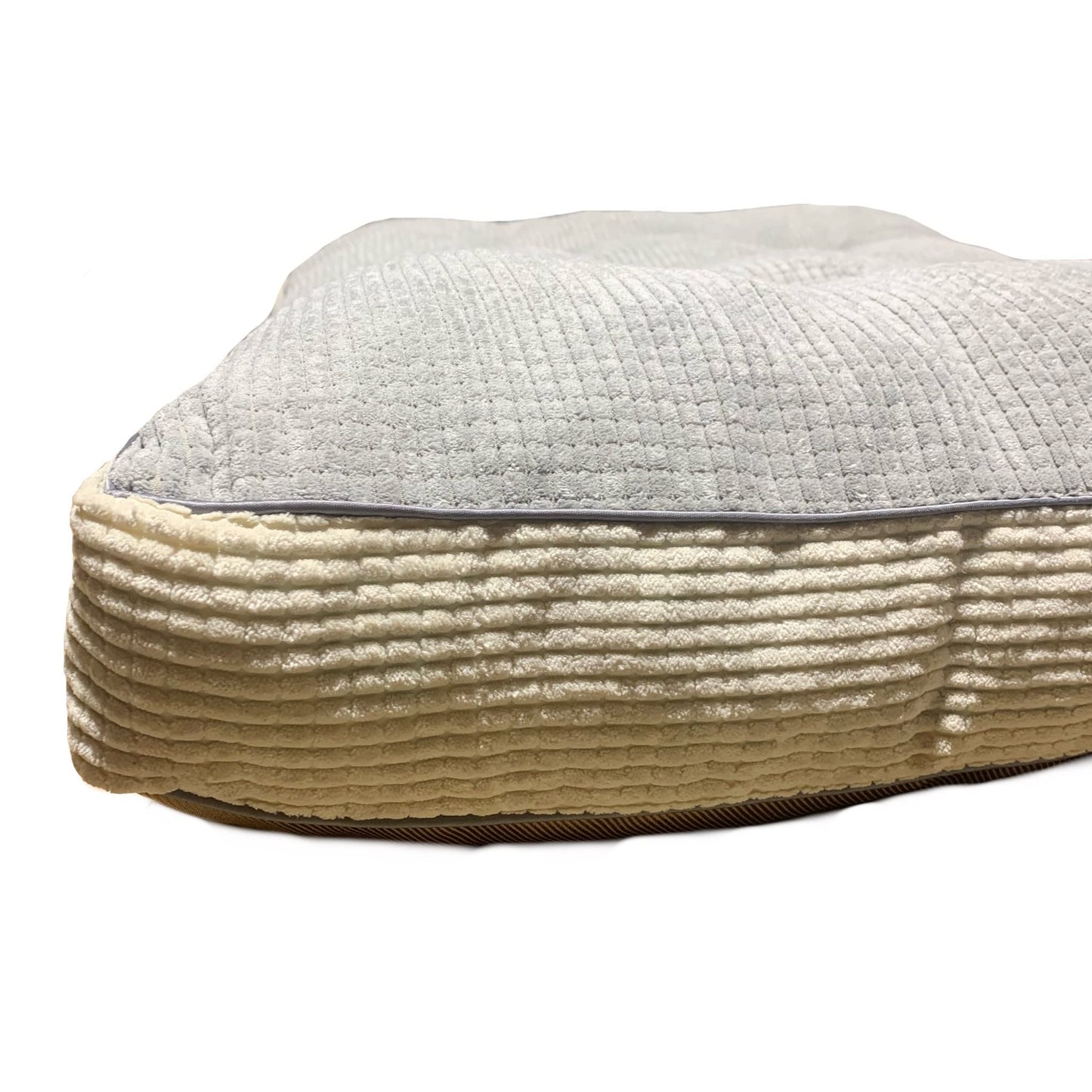Sacred Thread Orthopedic Pet Bed - Shredded Foam - Machine Washable Cover - Puppy Bed, Crate Bed - Non-Slip Bottom, Soft Pet-Friendly Cover