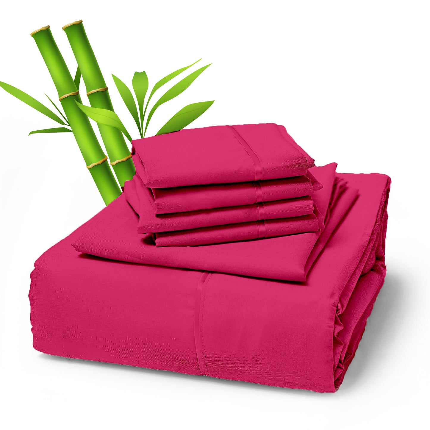 Sacred Thread 4 PC Bamboo Sheet Set (TWIN XL SIZE) - Bedding & Pillowcase Set w/ Deep Pockets - Silky Soft Hotel Bedding - Wrinkle Free & Fade Resistant - Cooling, Durable & Breathable