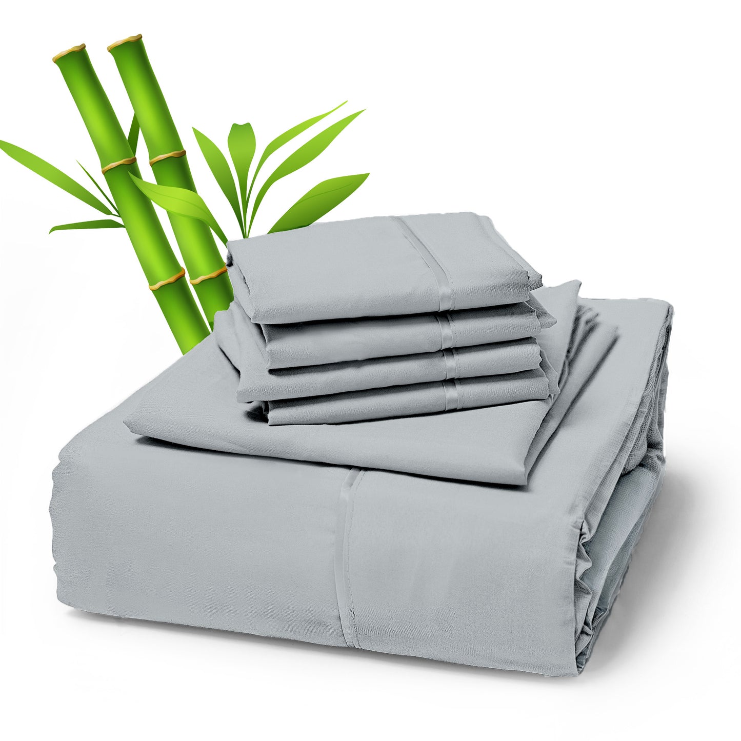 Sacred Thread 4 PC Bamboo Sheet Set (TWIN XL SIZE) - Bedding & Pillowcase Set w/ Deep Pockets - Silky Soft Hotel Bedding - Wrinkle Free & Fade Resistant - Cooling, Durable & Breathable