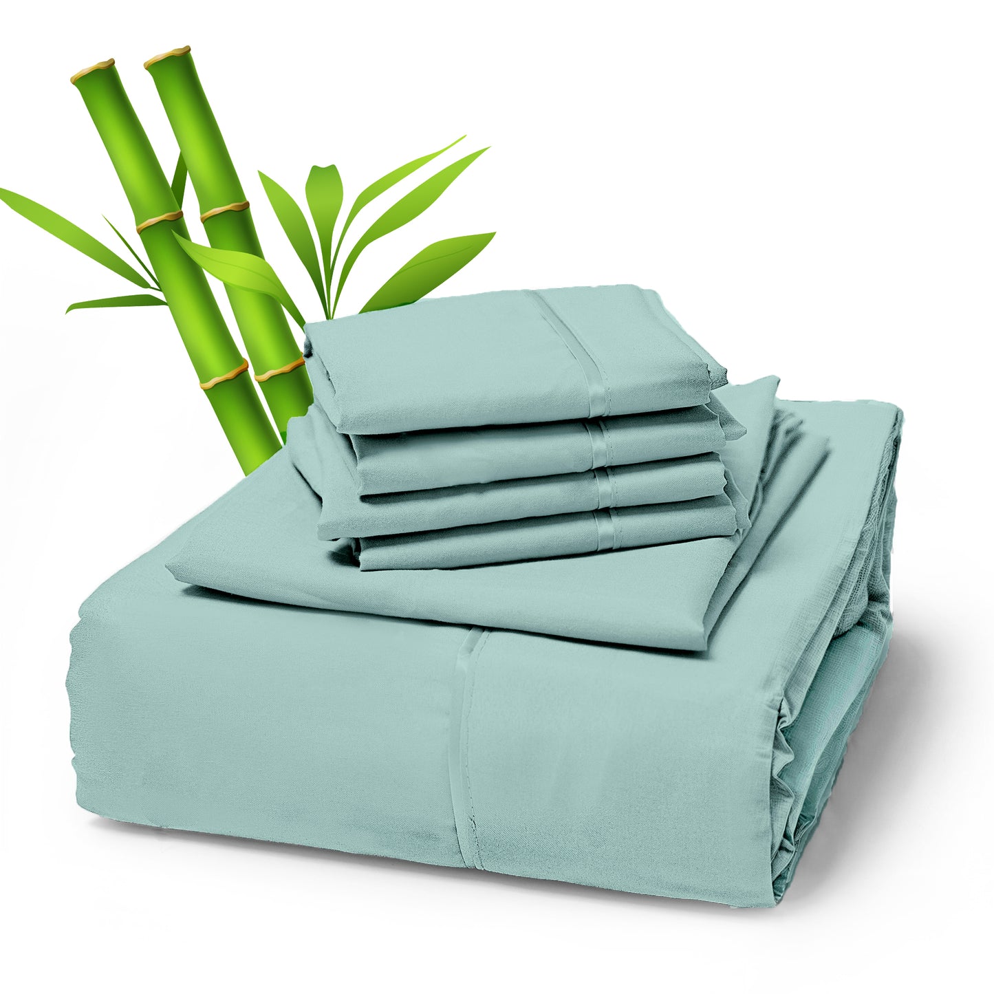 Sacred Thread 4 PC Bamboo Sheet Set (TWIN XL SIZE) - Bedding & Pillowcase Set w/ Deep Pockets - Silky Soft Hotel Bedding - Wrinkle Free & Fade Resistant - Cooling, Durable & Breathable