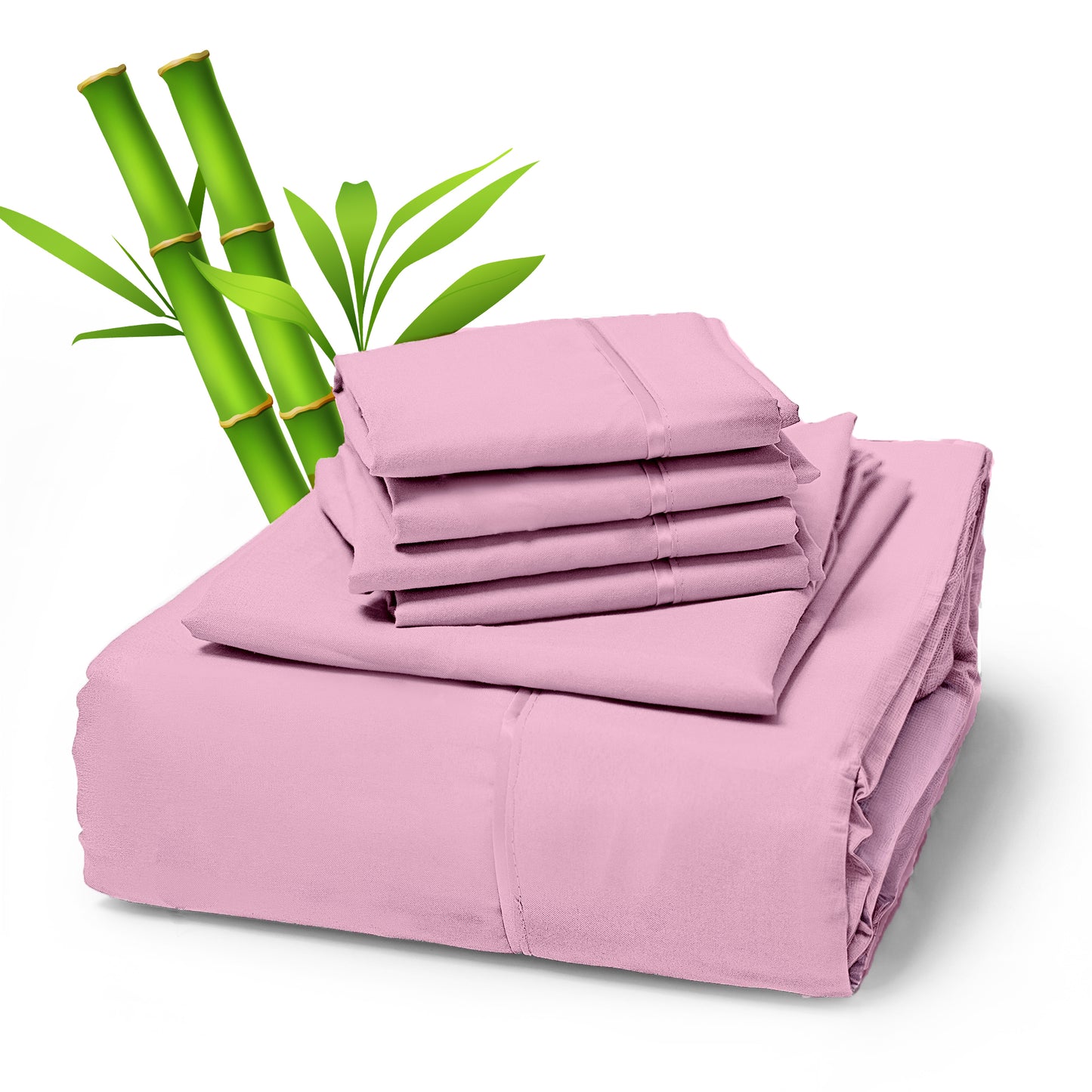 Sacred Thread 4 PC Bamboo Sheet Set (TWIN XL SIZE) - Bedding & Pillowcase Set w/ Deep Pockets - Silky Soft Hotel Bedding - Wrinkle Free & Fade Resistant - Cooling, Durable & Breathable