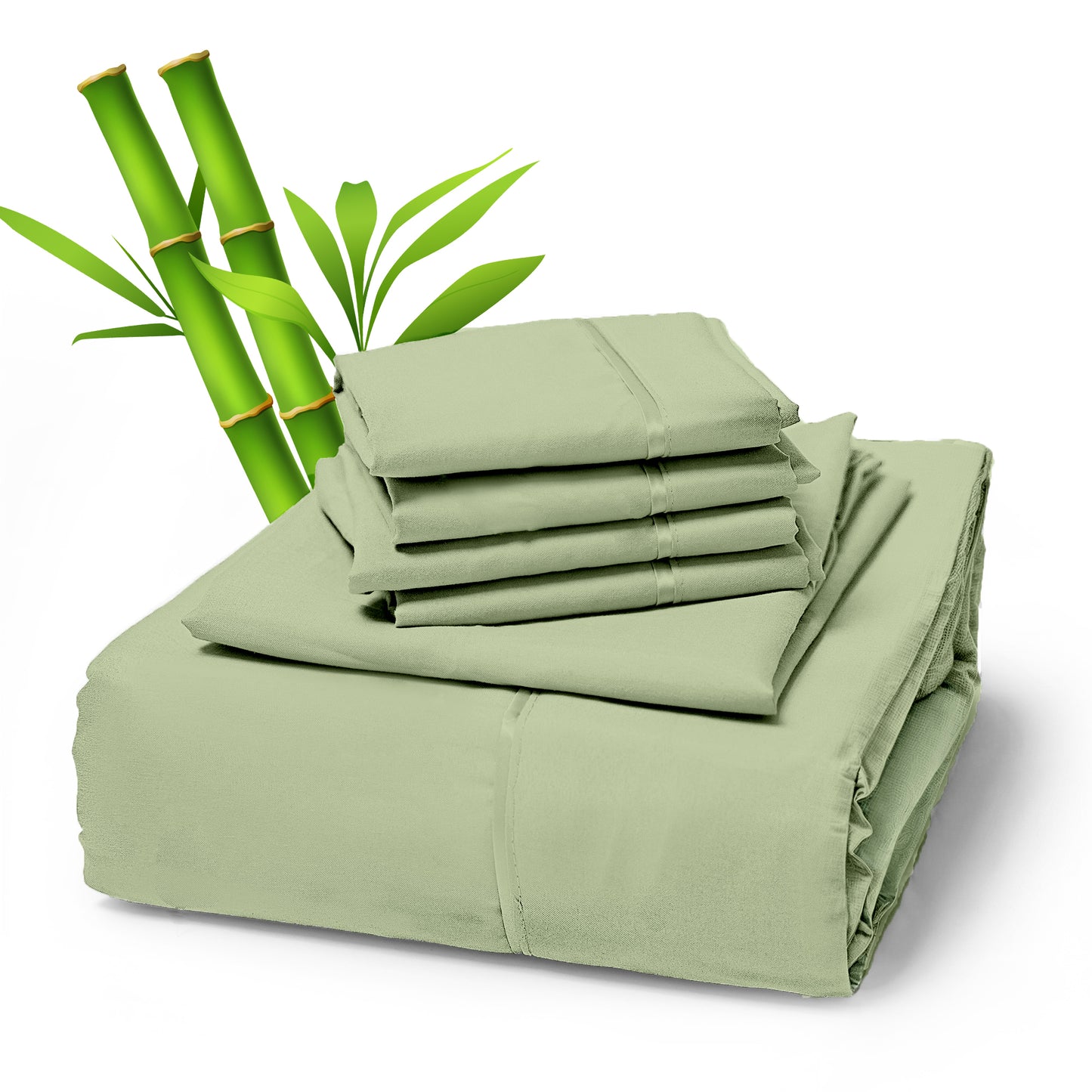 Sacred Thread 4 PC Bamboo Sheet Set (TWIN XL SIZE) - Bedding & Pillowcase Set w/ Deep Pockets - Silky Soft Hotel Bedding - Wrinkle Free & Fade Resistant - Cooling, Durable & Breathable