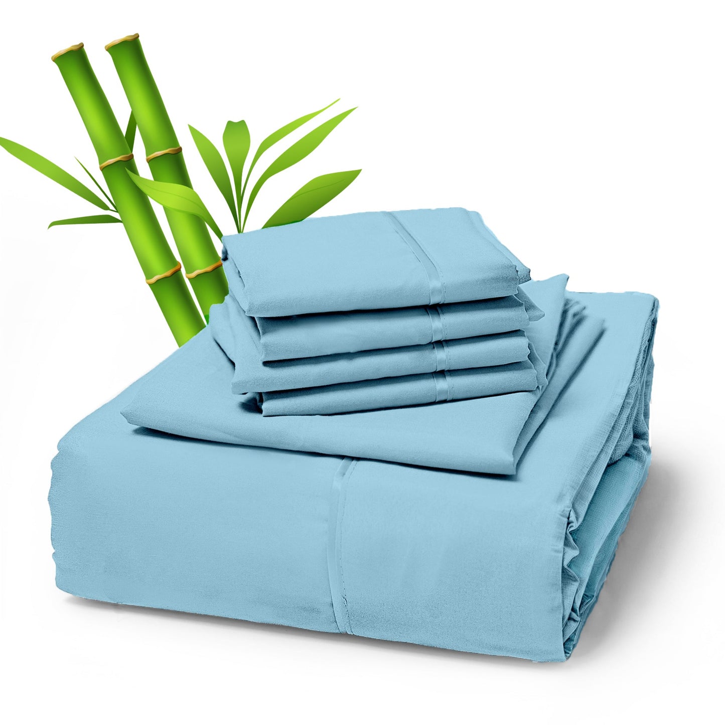 Sacred Thread 4 PC Bamboo Sheet Set (TWIN XL SIZE) - Bedding & Pillowcase Set w/ Deep Pockets - Silky Soft Hotel Bedding - Wrinkle Free & Fade Resistant - Cooling, Durable & Breathable