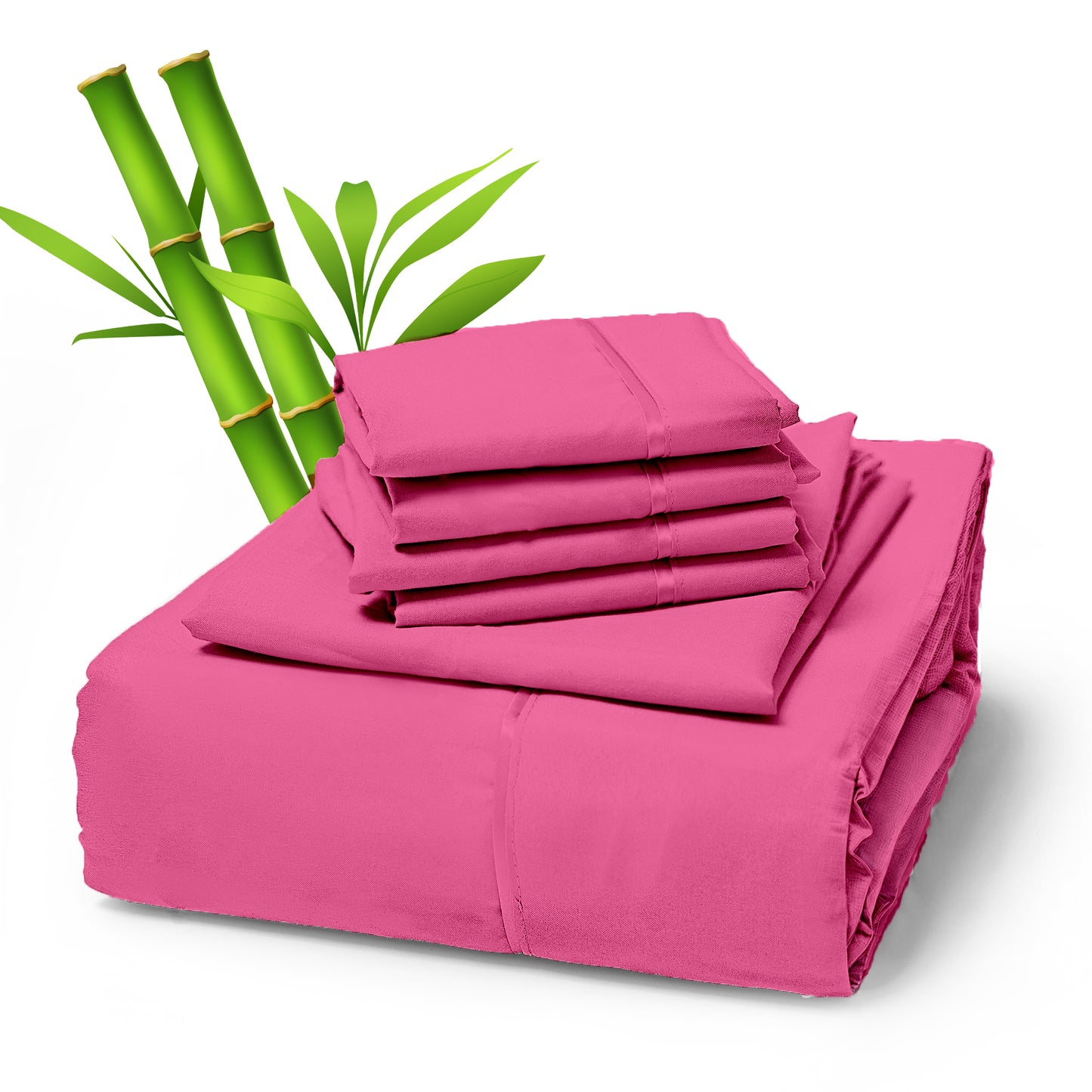 Sacred Thread 4 PC Bamboo Sheet Set (TWIN XL SIZE) - Bedding & Pillowcase Set w/ Deep Pockets - Silky Soft Hotel Bedding - Wrinkle Free & Fade Resistant - Cooling, Durable & Breathable