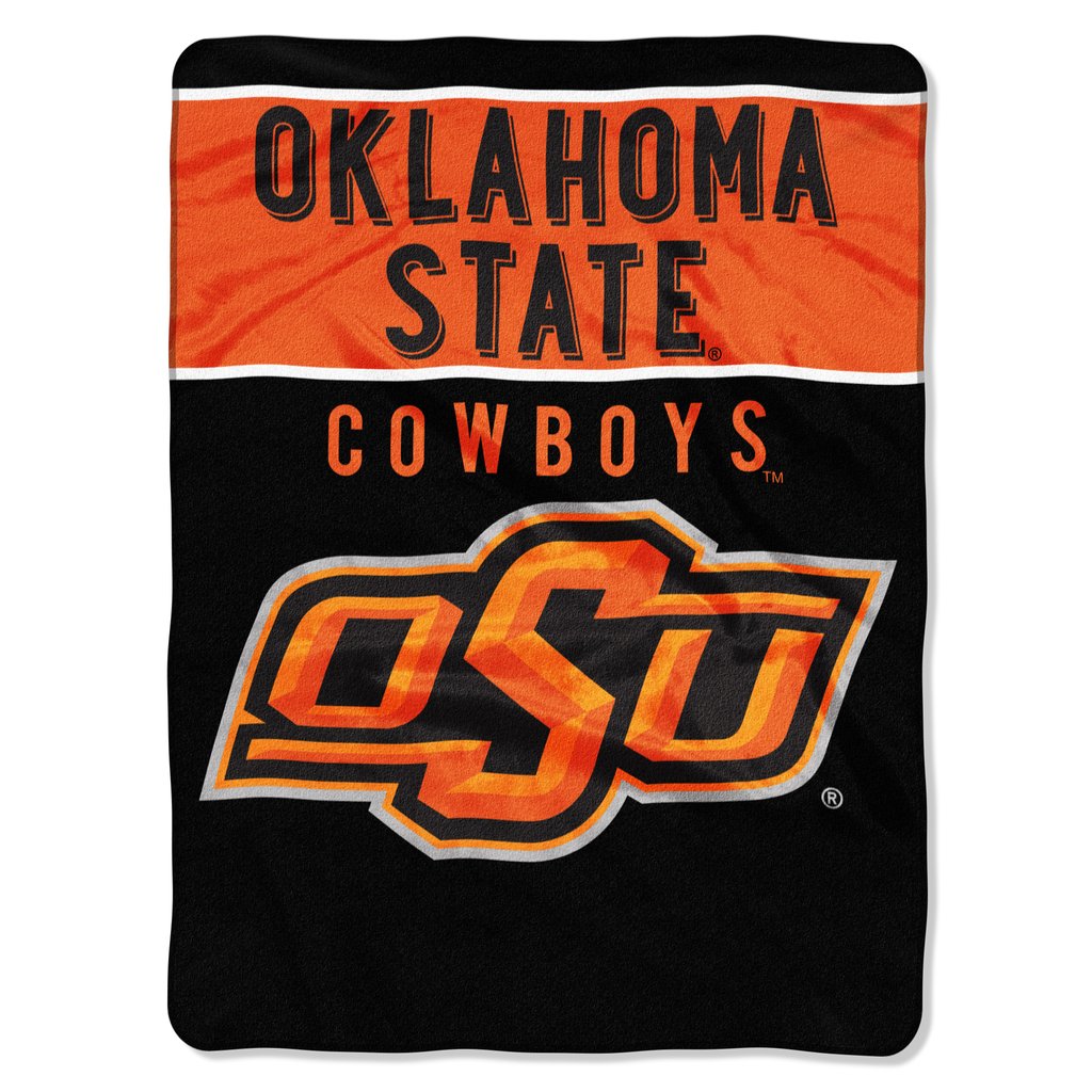 Plush 60X80 inch Blanket - Extremely Soft - Machine Washable - OKLAHOMA STATE