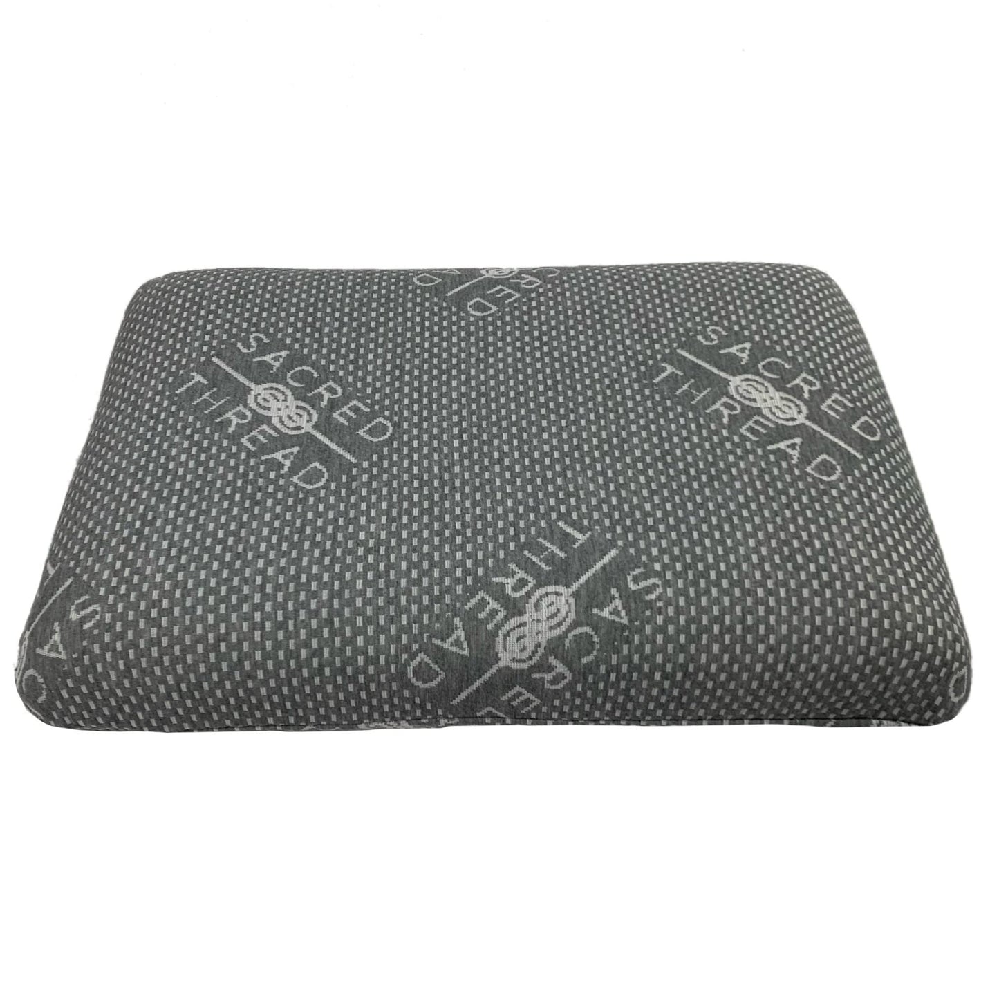 Sacred Thread Memory Foam Pillow, Adaptive Memory Foam for Pressure Relief, with Cooling Cover, for Side, Back and Stomach Sleepers