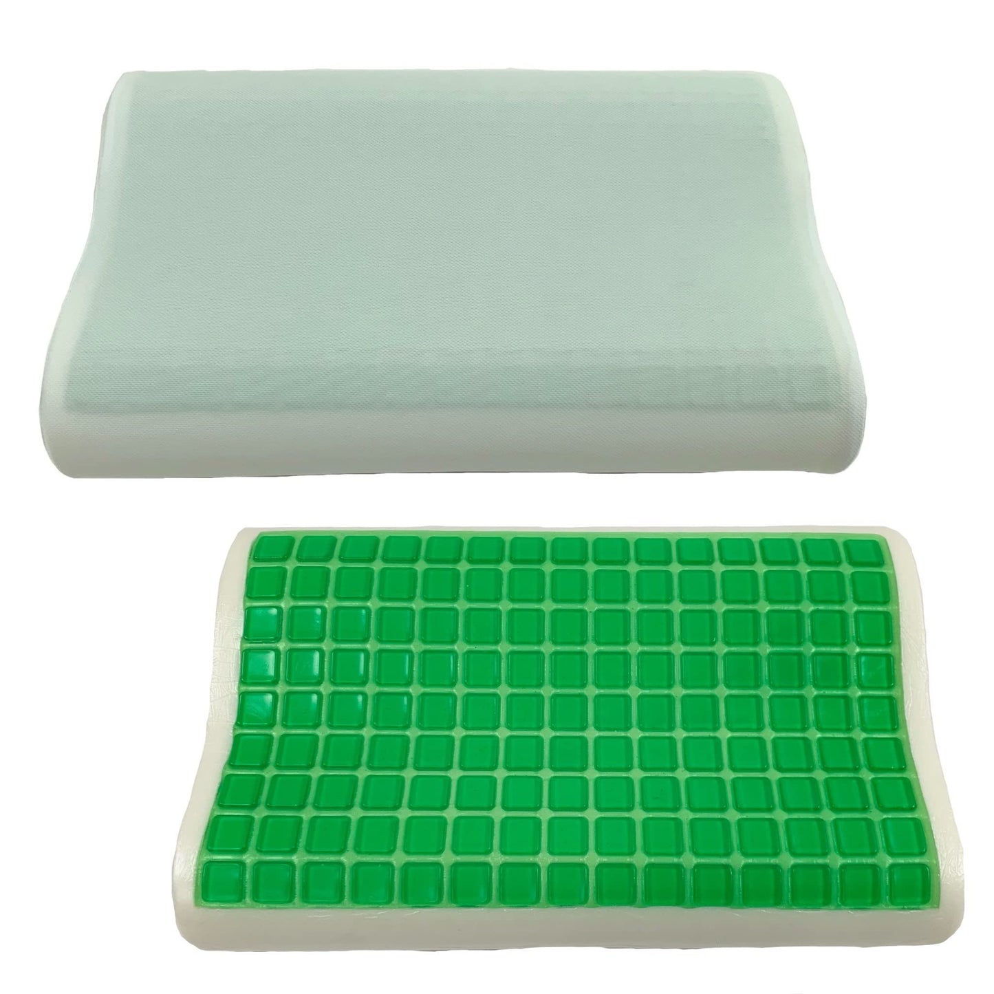 Sacred Thread Memory Foam Pillow with Cooling Gel, Orthopedic Pillow for Side, Back, and Stomach Sleepers, Supportive and Comfortable Memory Foam