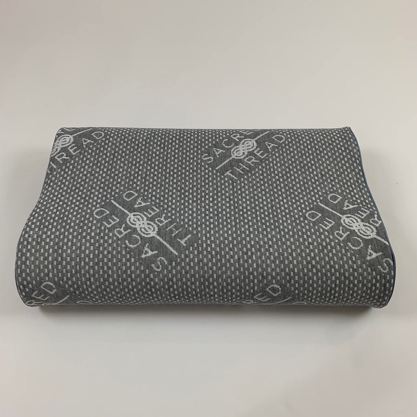 Sacred Thread Contour Memory Foam Pillow, for Neck Pain, Orthopedic Pillow with Cooling Cover, Great for Side Sleepers, Back and Stomach Sleepers