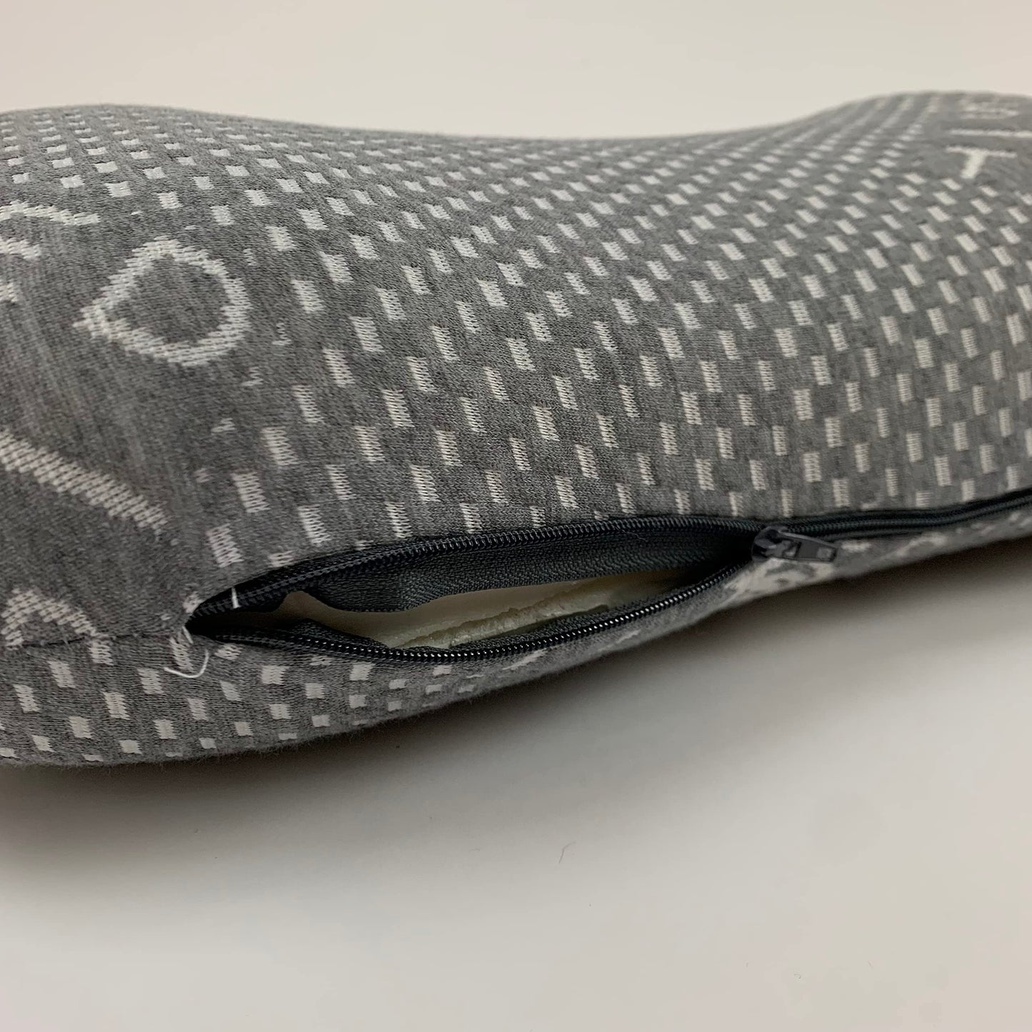 Sacred Thread Lumbar Support Pillow, Premium Memory Foam, for Back Relief, Cooling and Breathable Cover, Great for Office Chair, Car Seat and Bed