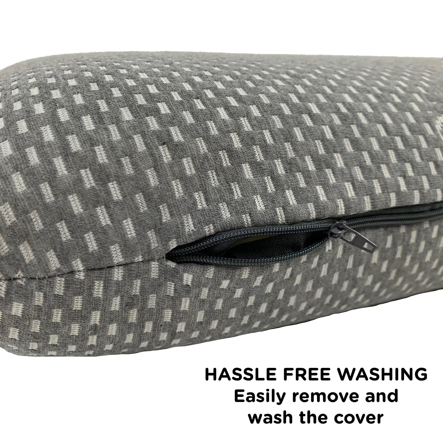 Sacred Thread Memory Foam Pillow, Adaptive Memory Foam for Pressure Relief, with Cooling Cover, for Side, Back and Stomach Sleepers