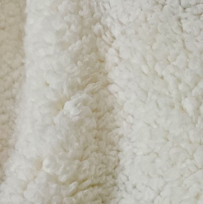 Sacred Thread Sherpa Fleece Blanket, Super Fuzzy, Soft and Cozy Queen Blanket, Plush Throw Blanket for Sofa, Couch and Bed, Reversible Winter Blanket, 25+ Designs Available