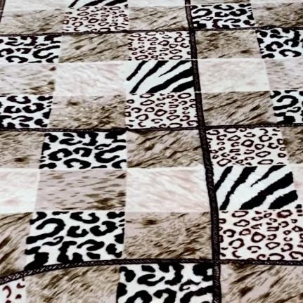 Sacred Thread Sherpa Fleece Blanket, Super Fuzzy, Soft and Cozy Queen Blanket, Plush Throw Blanket for Sofa, Couch and Bed, Reversible Winter Blanket, 25+ Designs Available