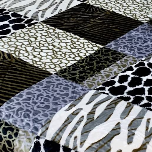 Sacred Thread Sherpa Fleece Blanket, Super Fuzzy, Soft and Cozy Queen Blanket, Plush Throw Blanket for Sofa, Couch and Bed, Reversible Winter Blanket, 25+ Designs Available