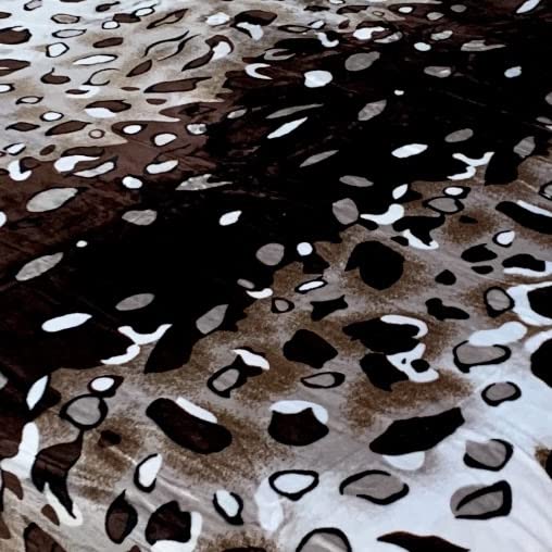 Sacred Thread Sherpa Fleece Blanket, Super Fuzzy, Soft and Cozy Queen Blanket, Plush Throw Blanket for Sofa, Couch and Bed, Reversible Winter Blanket, 25+ Designs Available