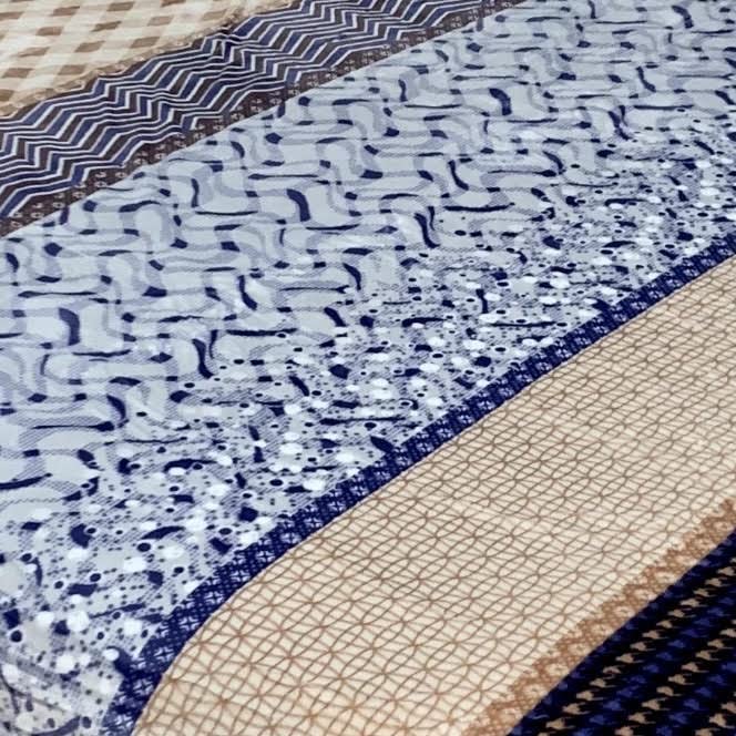 Sacred Thread Sherpa Fleece Blanket, Super Fuzzy, Soft and Cozy Queen Blanket, Plush Throw Blanket for Sofa, Couch and Bed, Reversible Winter Blanket, 25+ Designs Available