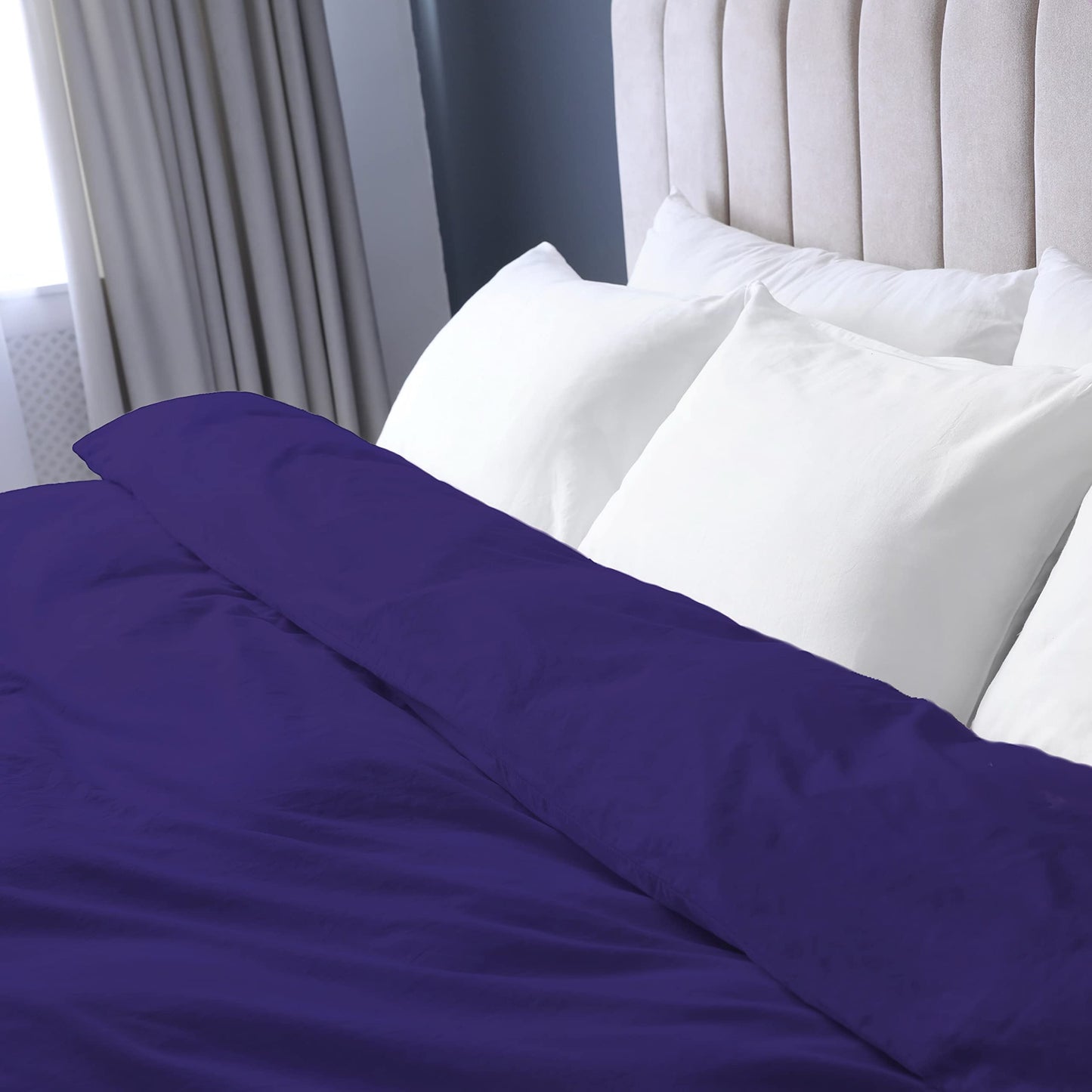 Sacred Thread Bamboo Duvet Cover - 1 Piece Set - Luxuriously Soft and Elegant