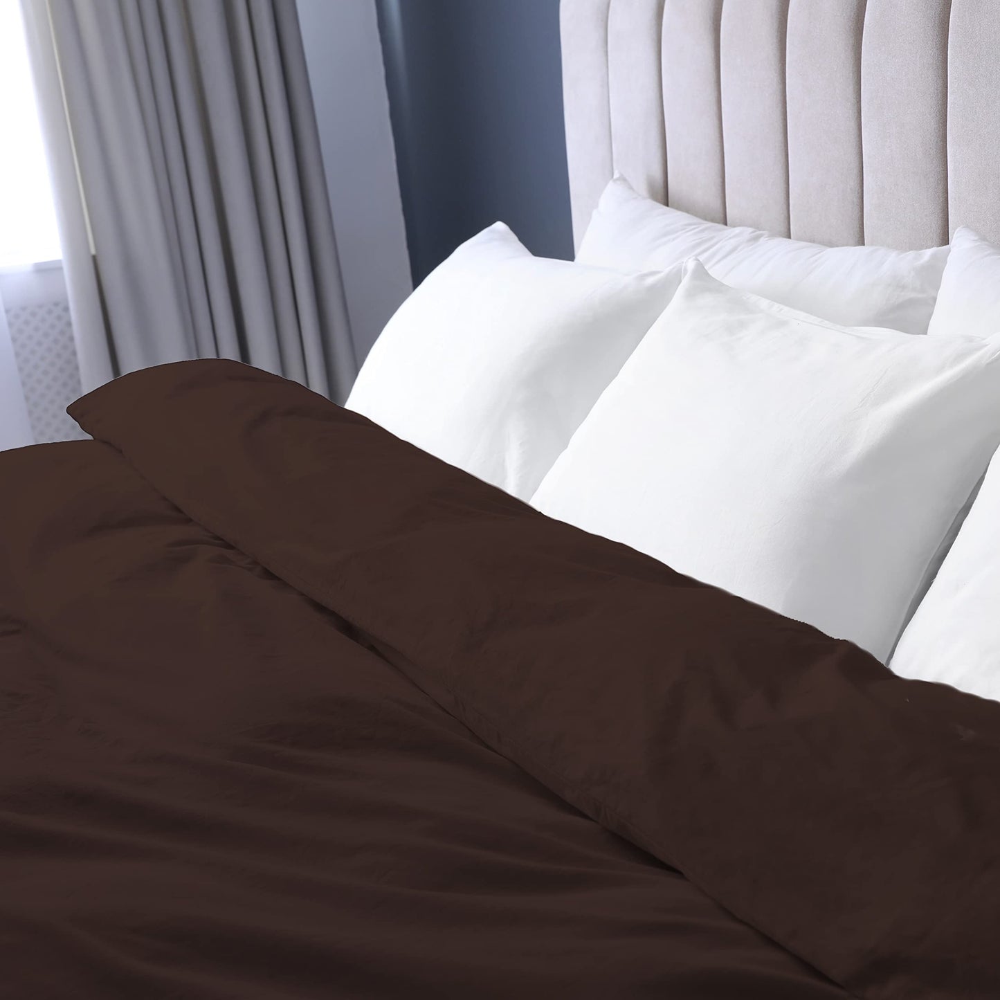Sacred Thread Bamboo Duvet Cover - 1 Piece Set - Luxuriously Soft and Elegant