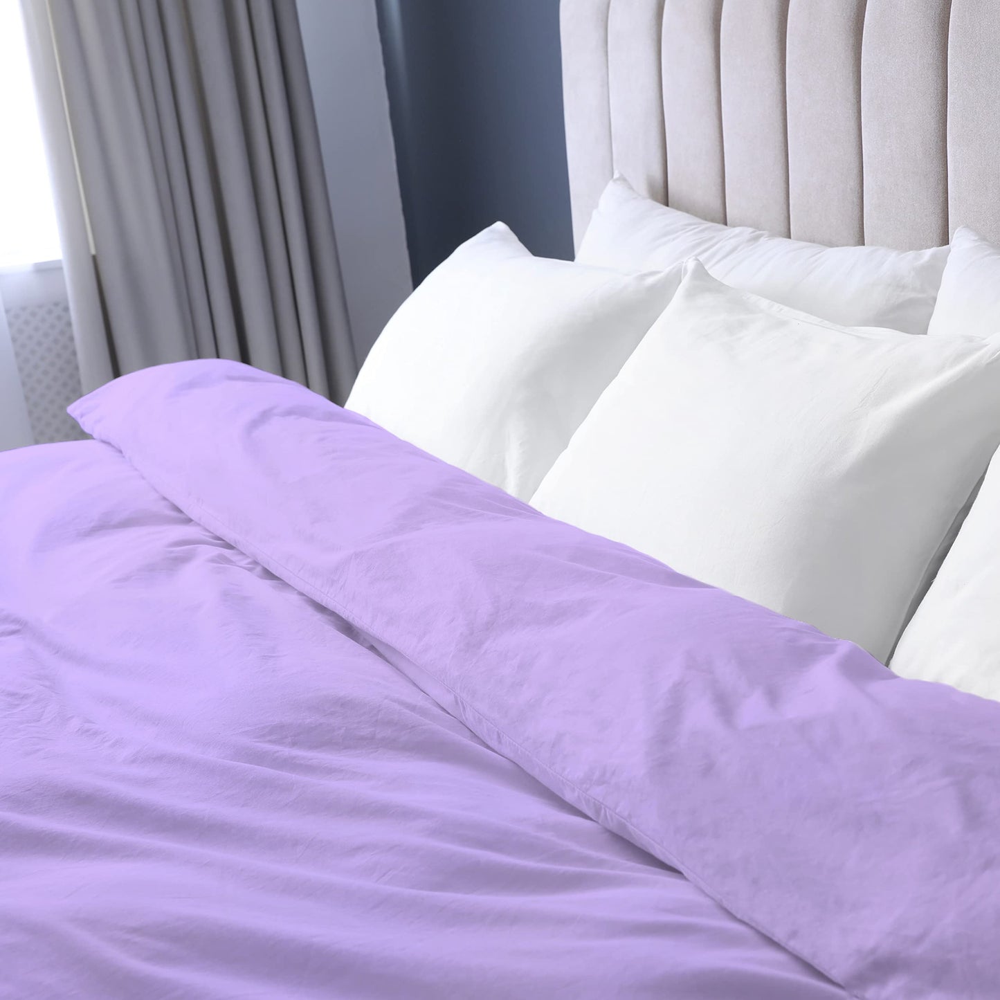 Sacred Thread Bamboo Duvet Cover - 1 Piece Set - Luxuriously Soft and Elegant
