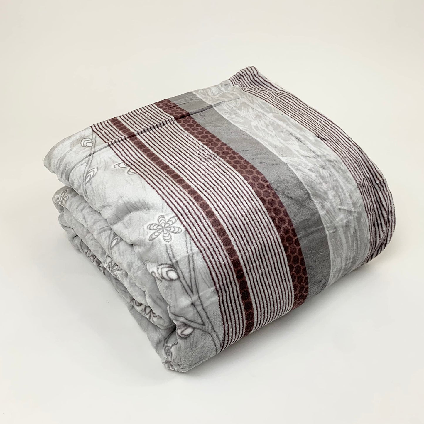 Sacred Thread Sherpa Fleece Blanket, Super Fuzzy, Soft and Cozy Queen Blanket, Plush Throw Blanket for Sofa, Couch and Bed, Reversible Winter Blanket, 25+ Designs Available