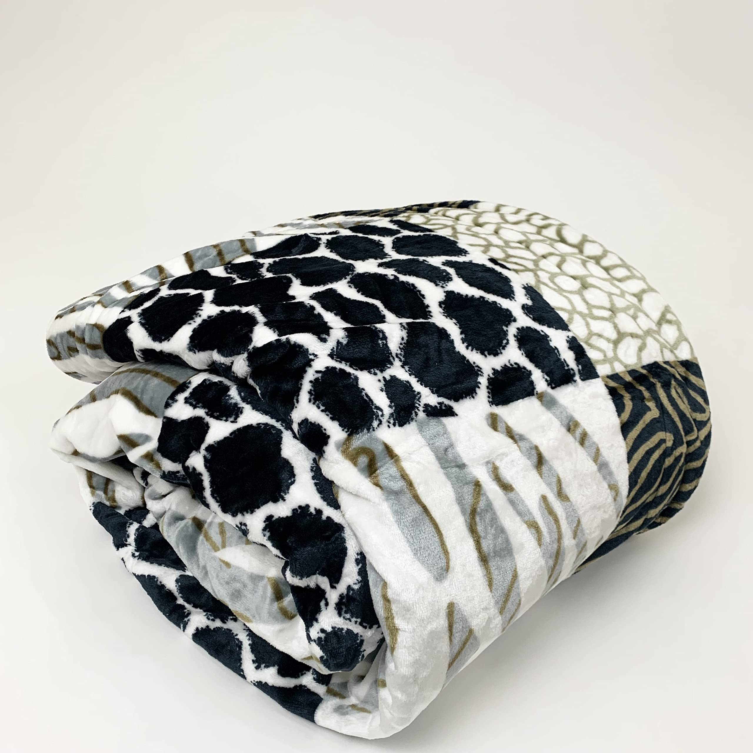 Sacred Thread Sherpa Fleece Blanket, Super Fuzzy, Soft and Cozy Queen Blanket, Plush Throw Blanket for Sofa, Couch and Bed, Reversible Winter Blanket, 25+ Designs Available