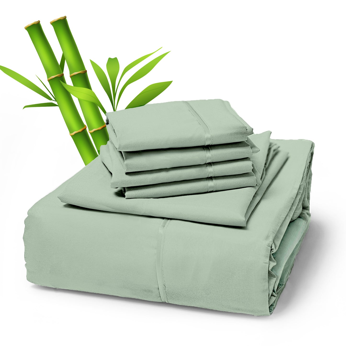 Sacred Thread 4 PC Bamboo Sheet Set (TWIN XL SIZE) - Bedding & Pillowcase Set w/ Deep Pockets - Silky Soft Hotel Bedding - Wrinkle Free & Fade Resistant - Cooling, Durable & Breathable