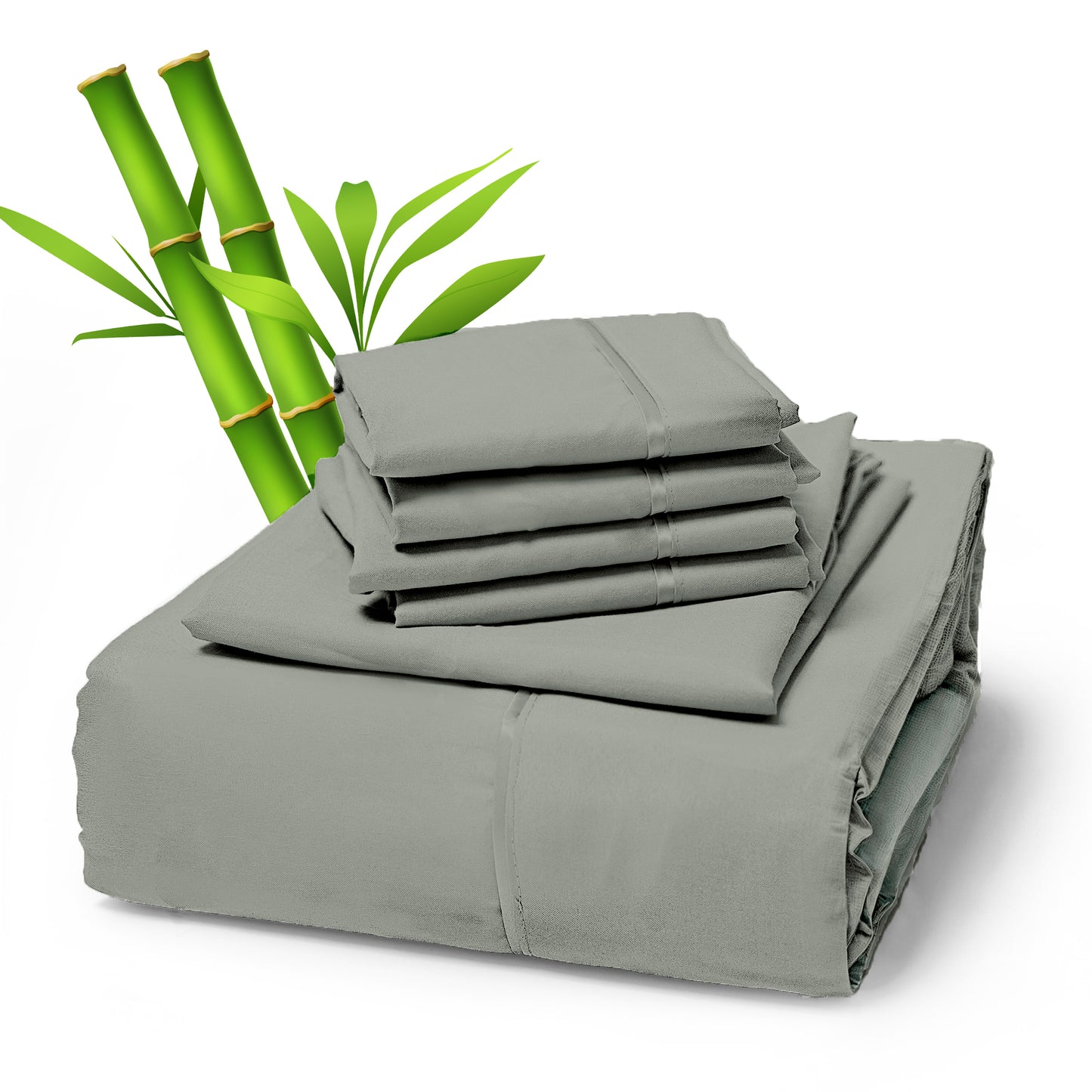 Sacred Thread 4 PC Bamboo Sheet Set (TWIN XL SIZE) - Bedding & Pillowcase Set w/ Deep Pockets - Silky Soft Hotel Bedding - Wrinkle Free & Fade Resistant - Cooling, Durable & Breathable