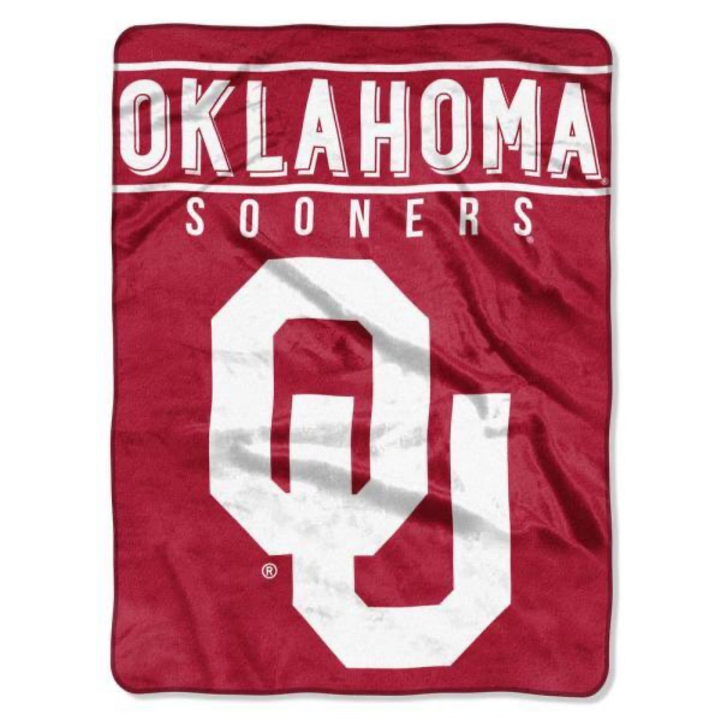 Plush 60X80 inch Blanket - Extremely Soft - Machine Washable - OKLAHOMA