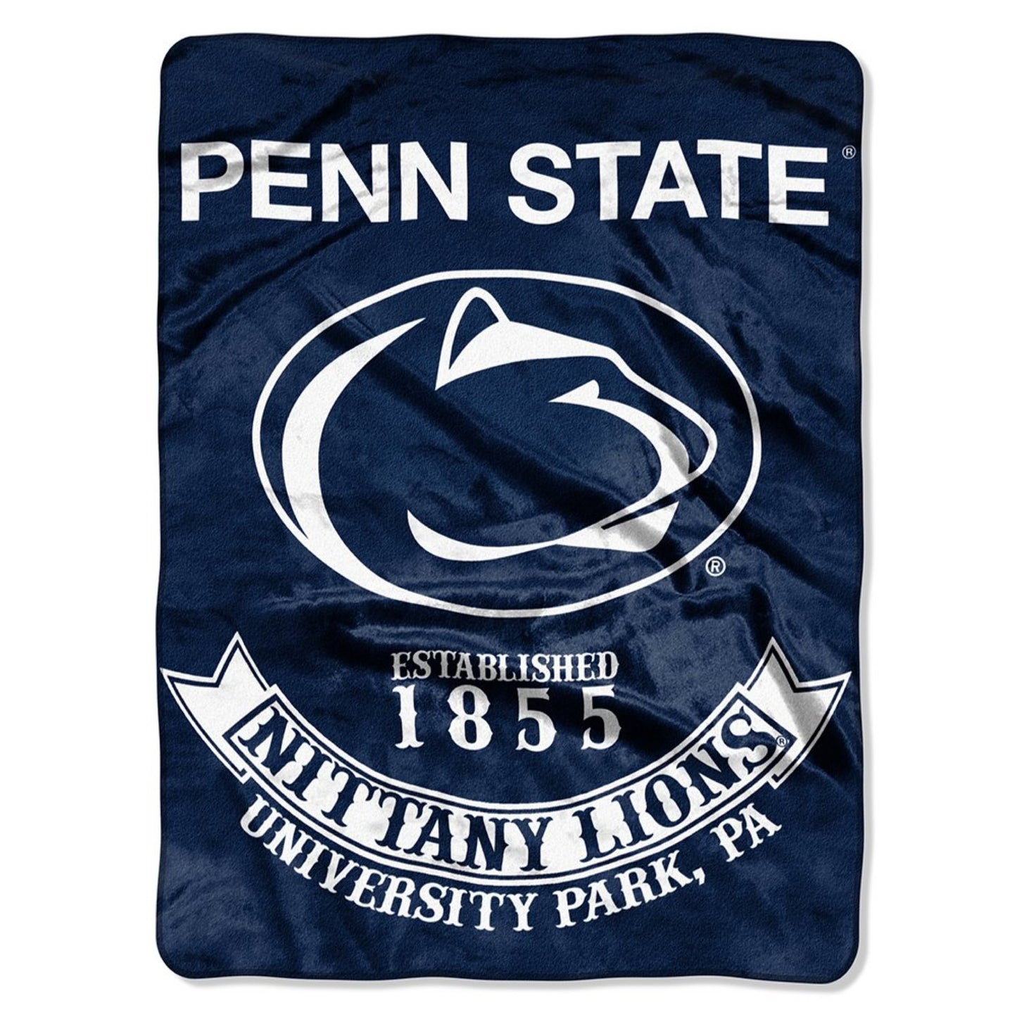 Plush 60X80 inch Blanket - Extremely Soft - Machine Washable - PENN STATE
