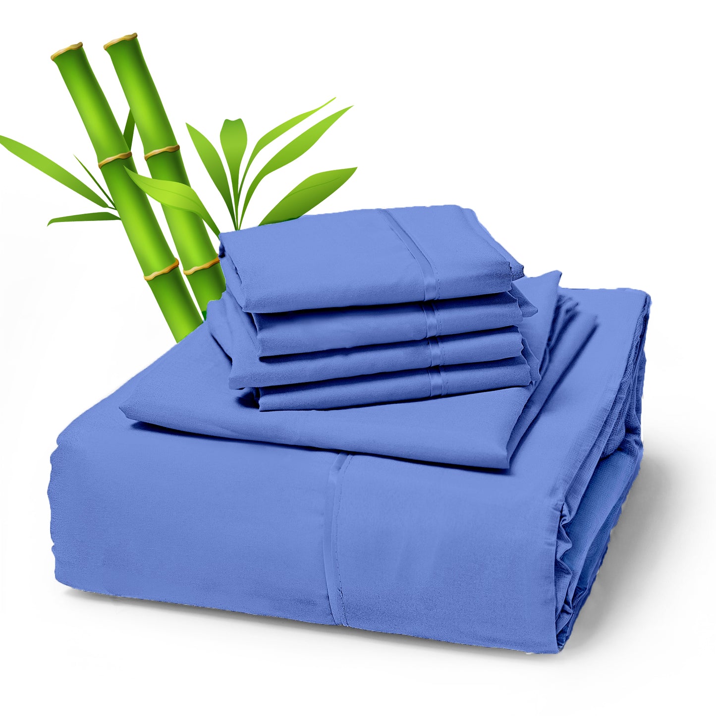 Sacred Thread 4 PC Bamboo Sheet Set (TWIN XL SIZE) - Bedding & Pillowcase Set w/ Deep Pockets - Silky Soft Hotel Bedding - Wrinkle Free & Fade Resistant - Cooling, Durable & Breathable