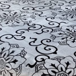 Sacred Thread Sherpa Fleece Blanket, Super Fuzzy, Soft and Cozy Queen Blanket, Plush Throw Blanket for Sofa, Couch and Bed, Reversible Winter Blanket, 15+ Designs Available