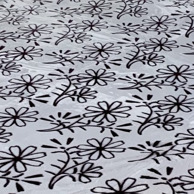 Sacred Thread Sherpa Fleece Blanket, Super Fuzzy, Soft and Cozy Queen Blanket, Plush Throw Blanket for Sofa, Couch and Bed, Reversible Winter Blanket, 15+ Designs Available