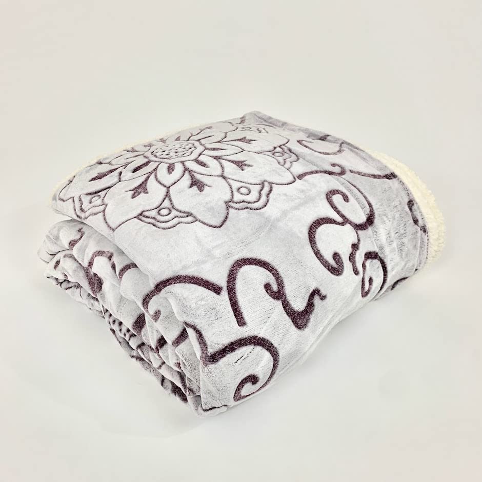 Sacred Thread Sherpa Fleece Blanket, Super Fuzzy, Soft and Cozy Queen Blanket, Plush Throw Blanket for Sofa, Couch and Bed, Reversible Winter Blanket, 15+ Designs Available